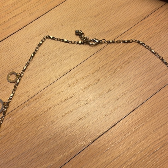 Whimsical Necklace with Various Size and Width Circles - Picture 3 of 8